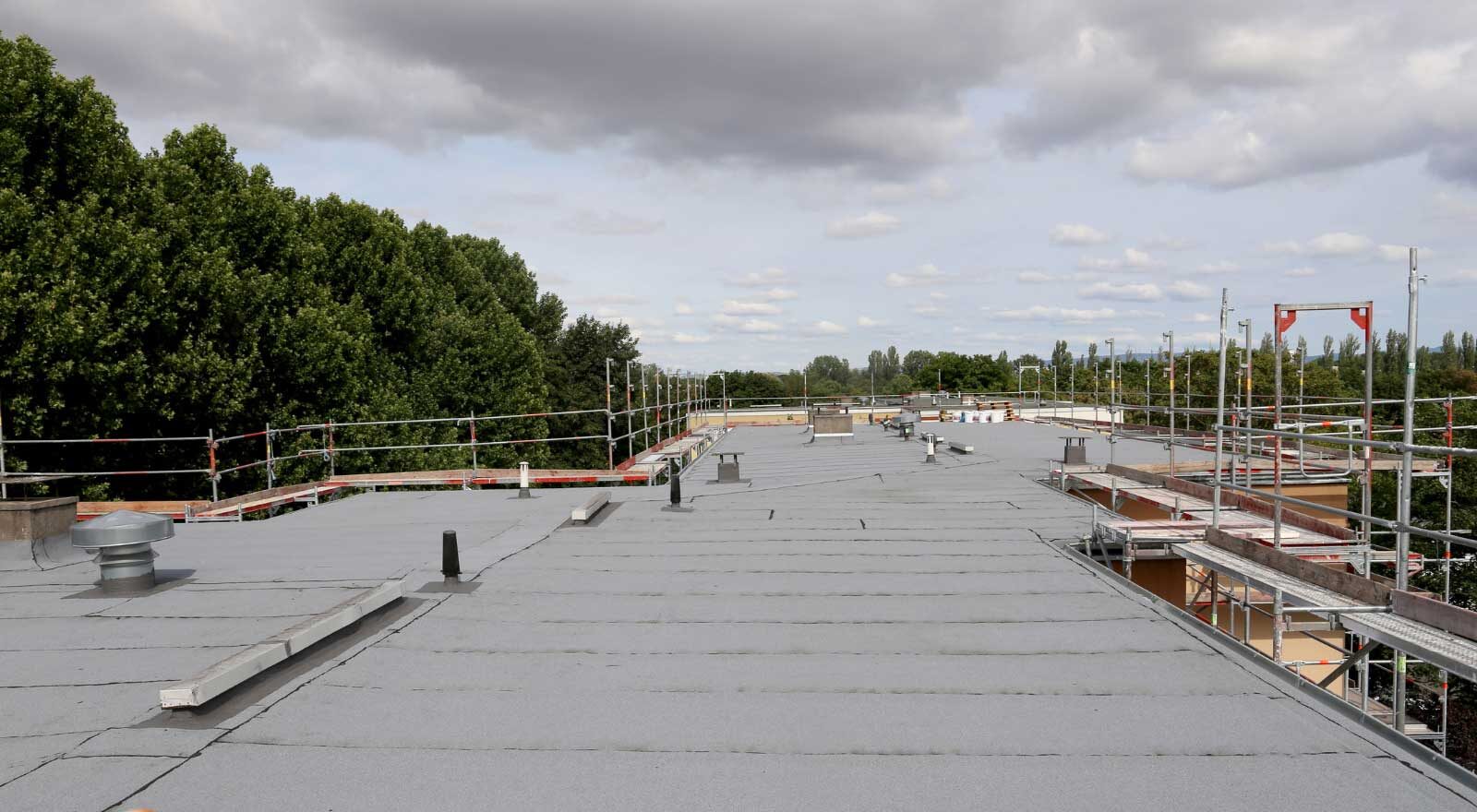 commercial flat roof repair louisville ky